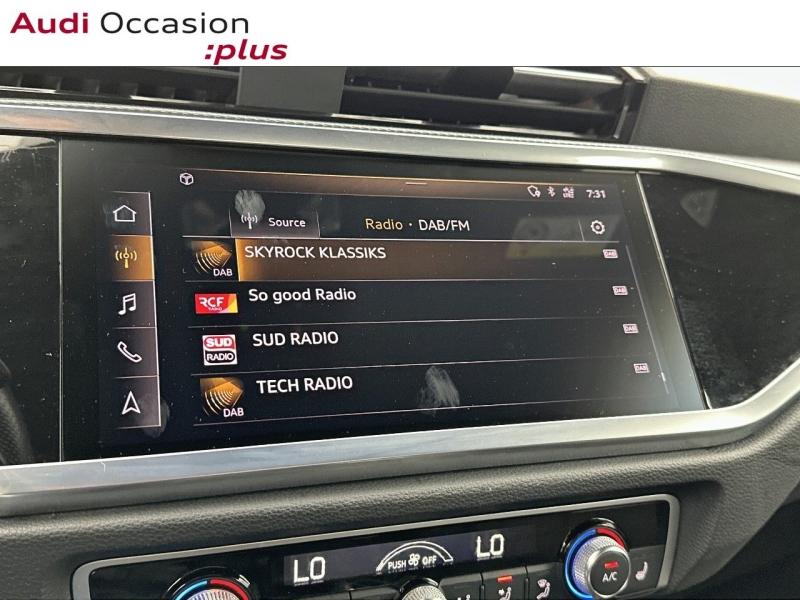 Voitures occasions Audi Q3 Sportback S line Vélizy-Villacoublay