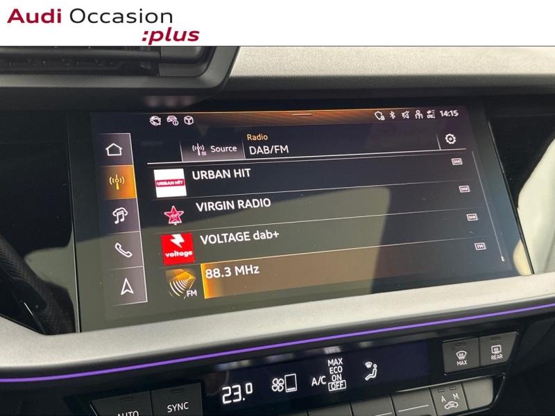 Voitures occasions Audi A3 Sportback S line Vélizy-Villacoublay