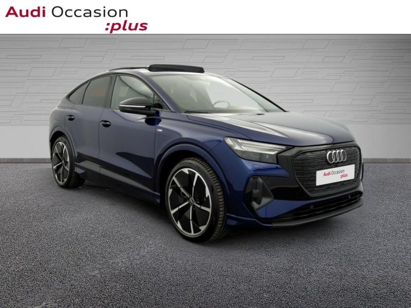 Voitures occasions Audi Q4 Sportback e-tron S line Vélizy-Villacoublay