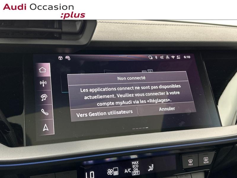 Voitures occasions Audi A3 Sportback S line Vélizy-Villacoublay