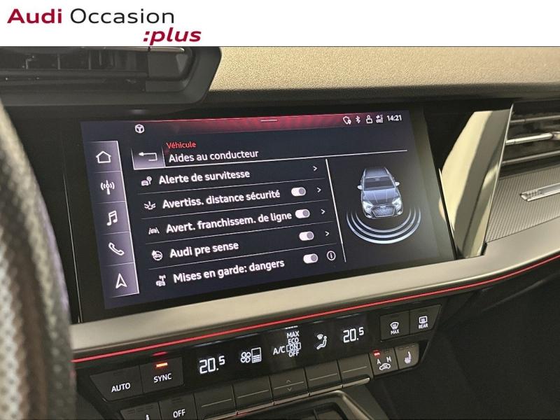 Voitures occasions Audi A3 Sportback S line Vélizy-Villacoublay