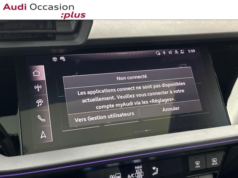 Voitures occasions Audi A3 Sportback S line Vélizy-Villacoublay