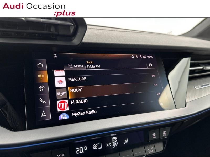 Voitures occasions Audi A3 Sportback S line Vélizy-Villacoublay