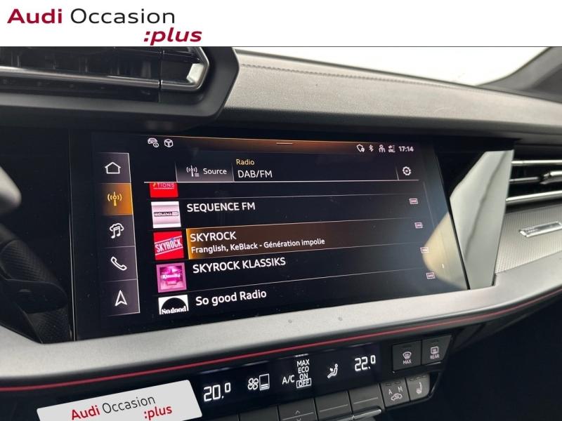 Voitures occasions Audi A3 Sportback S line Vélizy-Villacoublay