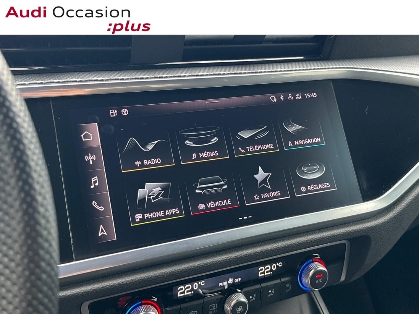 Voitures occasions Audi Q3 Sportback S line Vélizy-Villacoublay