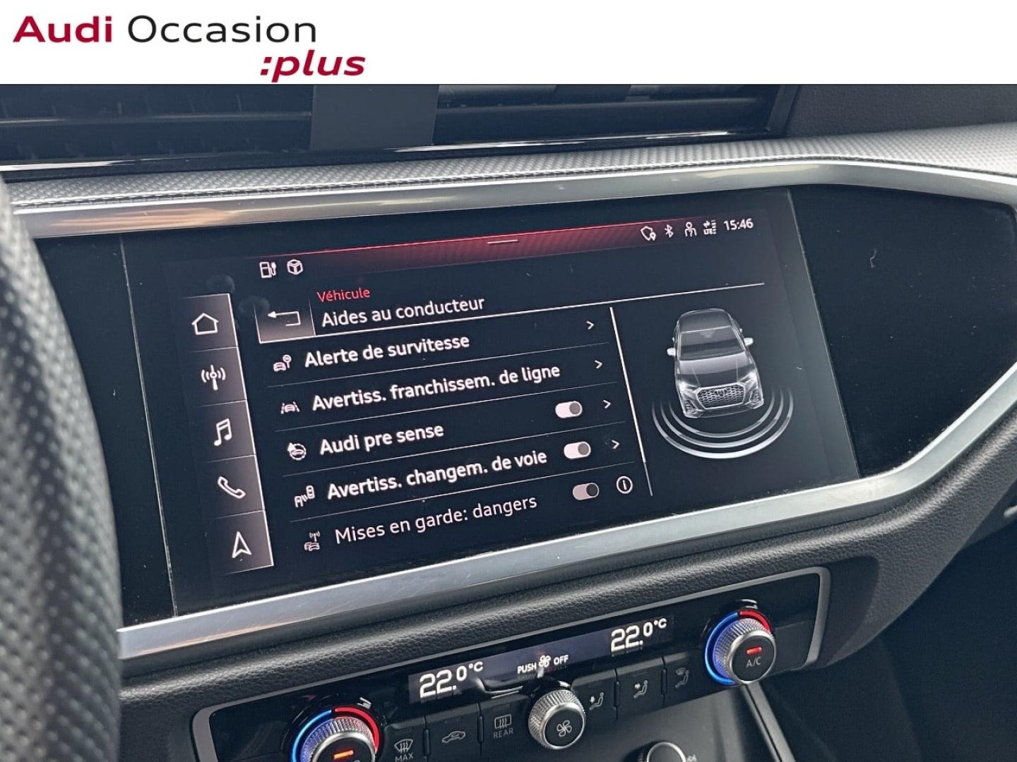 Voitures occasions Audi Q3 Sportback S line Vélizy-Villacoublay