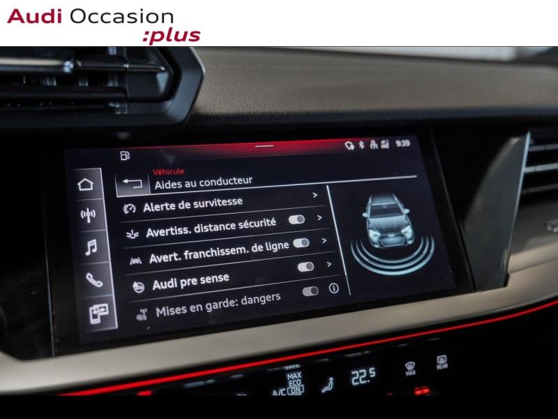 Voitures occasions Audi A3 Sportback S line Vélizy-Villacoublay