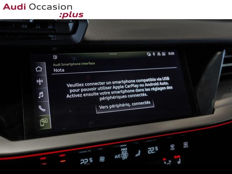 Voitures occasions Audi A3 Sportback S line Vélizy-Villacoublay