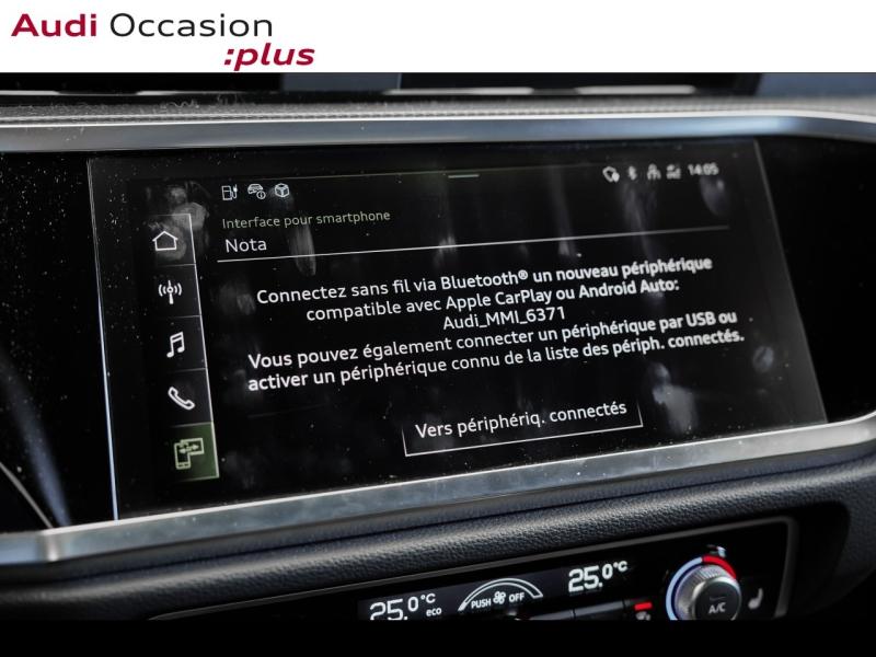 Voitures occasions Audi Q3 Sportback S line Vélizy-Villacoublay