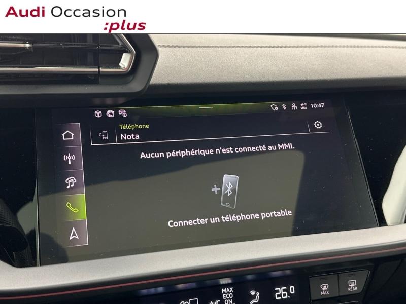 Voitures occasions Audi A3 Sportback S line Vélizy-Villacoublay