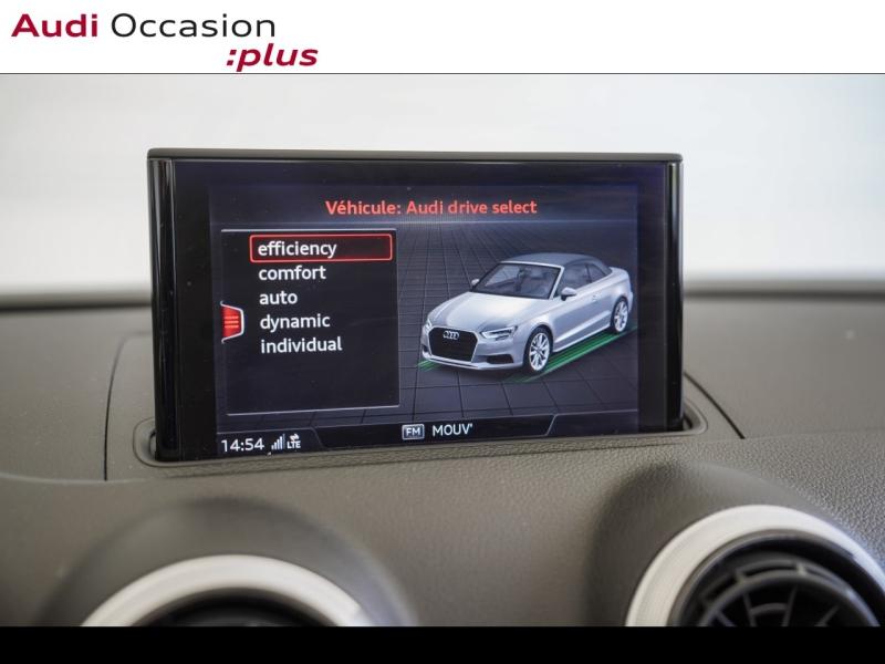 Voitures occasions Audi A3 Cabriolet Design Vélizy-Villacoublay