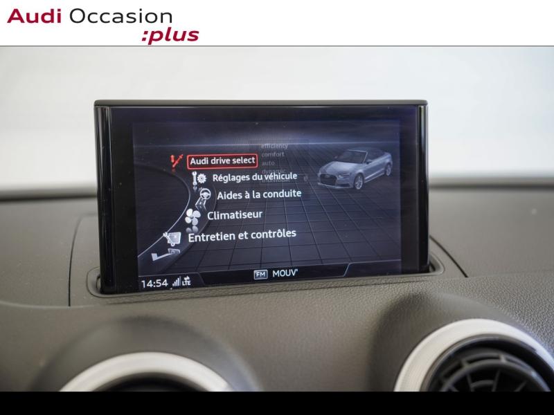 Voitures occasions Audi A3 Cabriolet Design Vélizy-Villacoublay