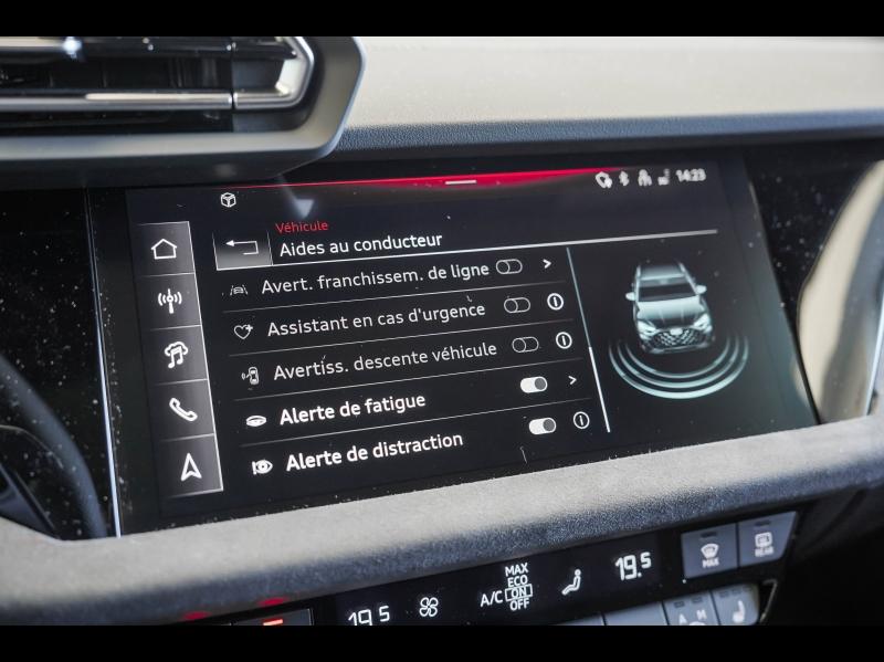 Voitures occasions Audi A3 Sportback S line Vélizy-Villacoublay