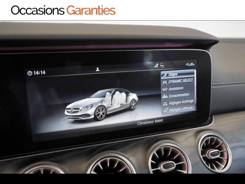 Voitures occasions MERCEDES-BENZ Classe E Cabriolet AMG Line Vélizy-Villacoublay