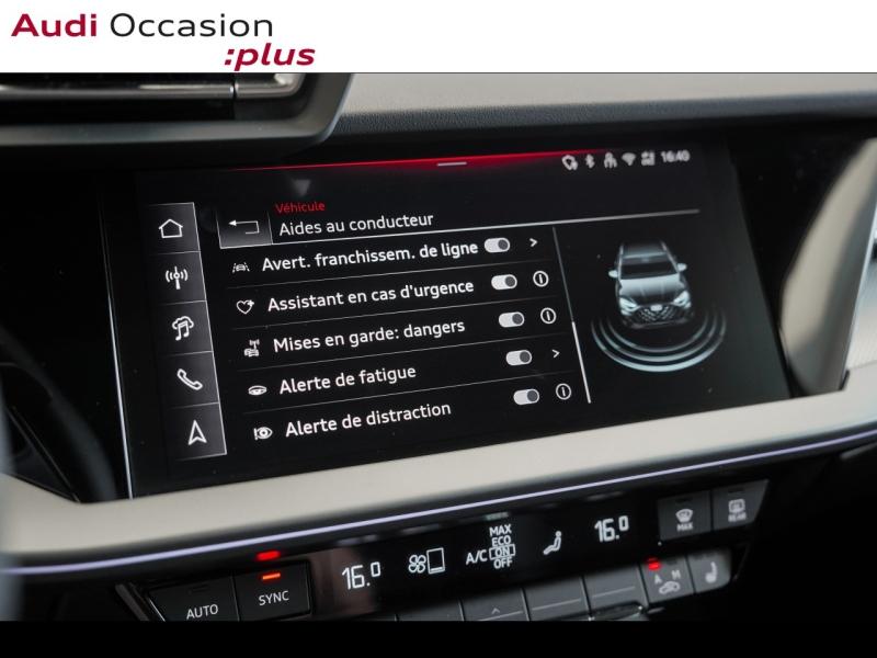 Voitures occasions Audi A3 Sportback S line Vélizy-Villacoublay