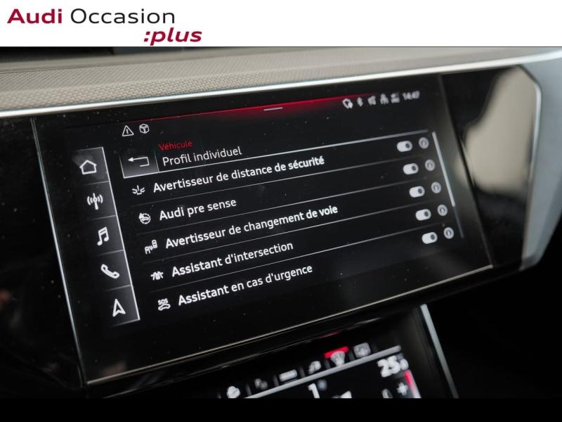 Voitures occasions Audi Q8 e-tron Sportback S Line Vélizy-Villacoublay