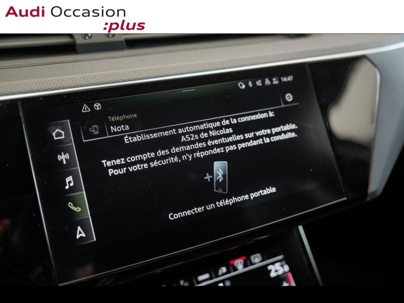 Voitures occasions Audi Q8 e-tron Sportback S Line Vélizy-Villacoublay