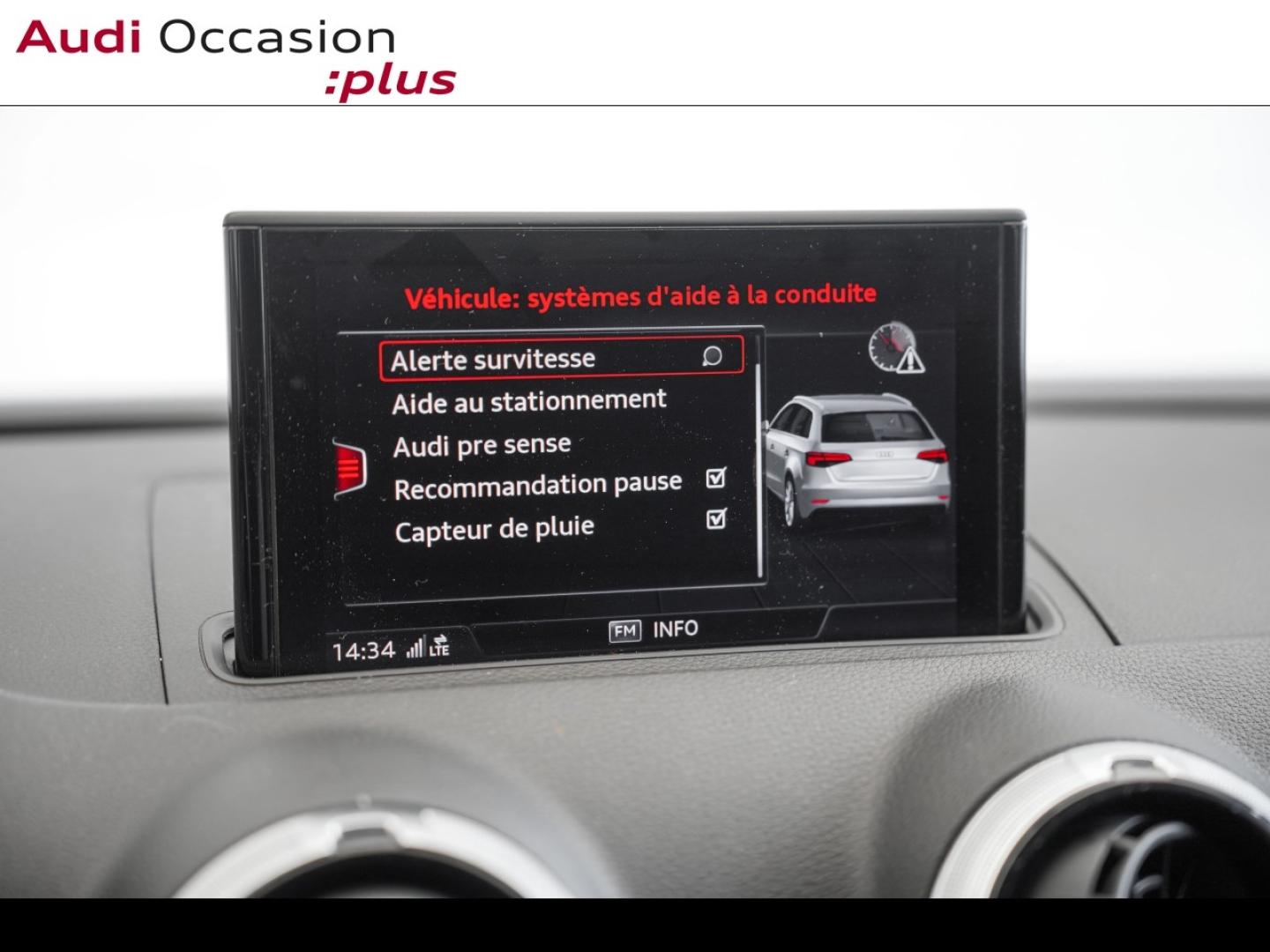Voitures occasions Audi A3 Sportback S line Vélizy-Villacoublay