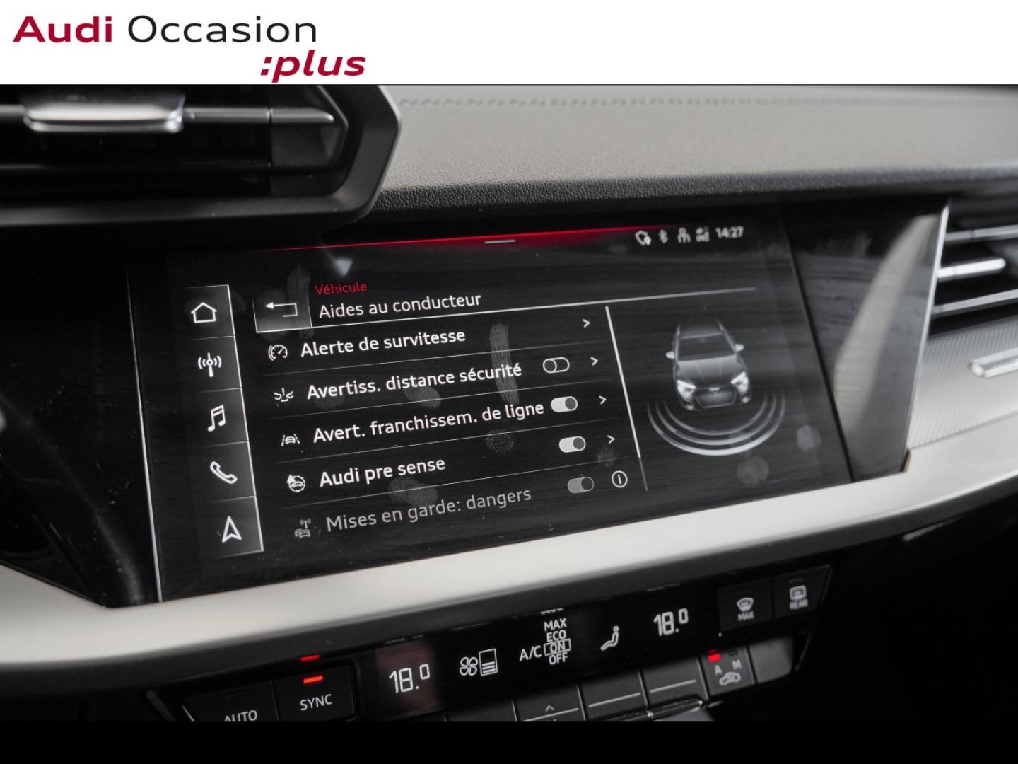 Voitures occasions Audi A3 Sportback S line Vélizy-Villacoublay