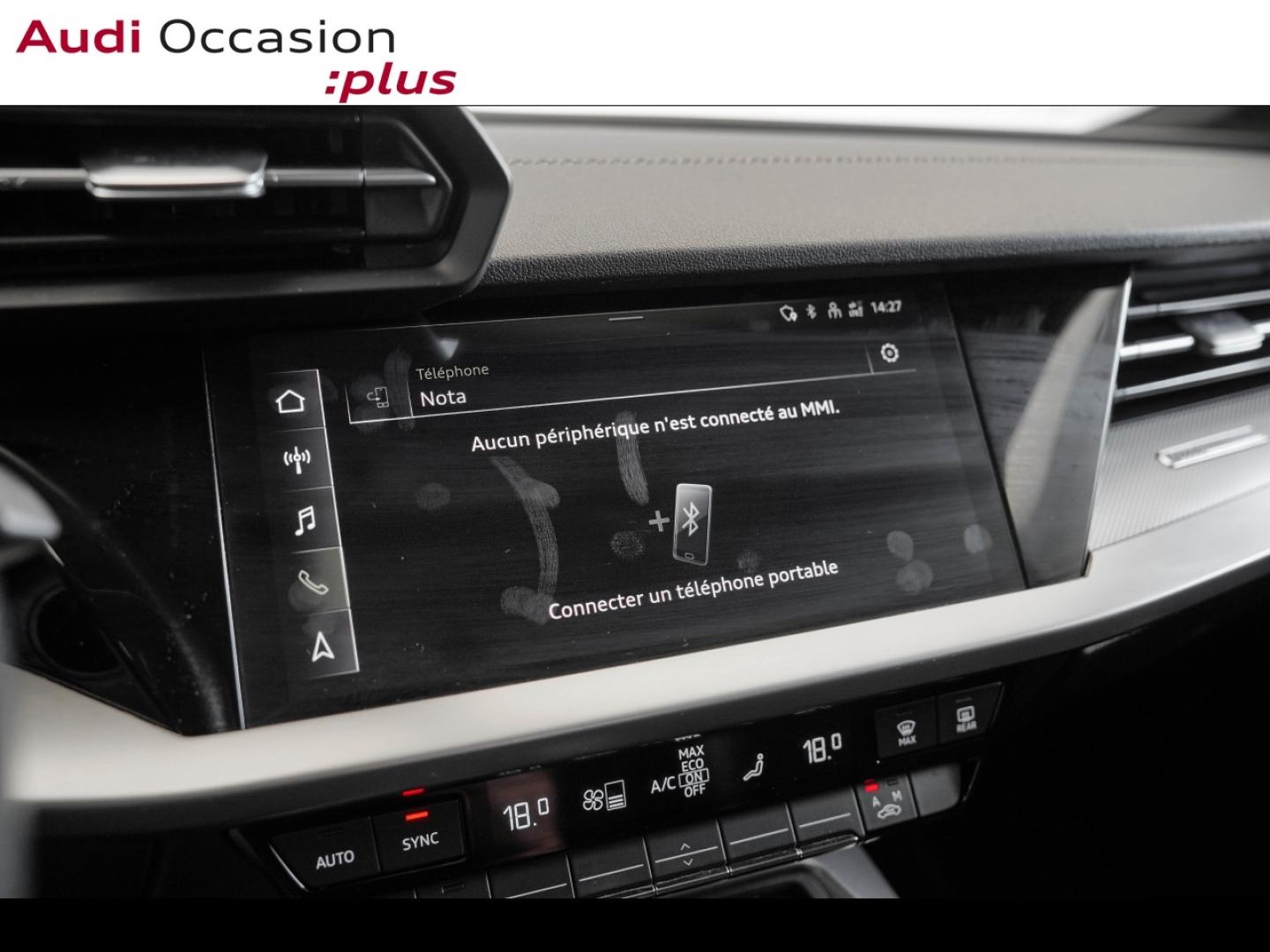 Voitures occasions Audi A3 Sportback S line Vélizy-Villacoublay