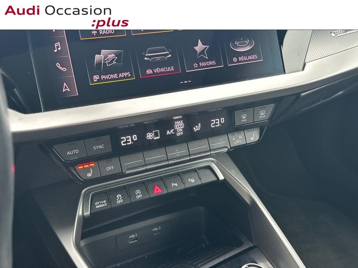 Voitures occasions Audi A3 Sportback Design Luxe Vélizy-Villacoublay