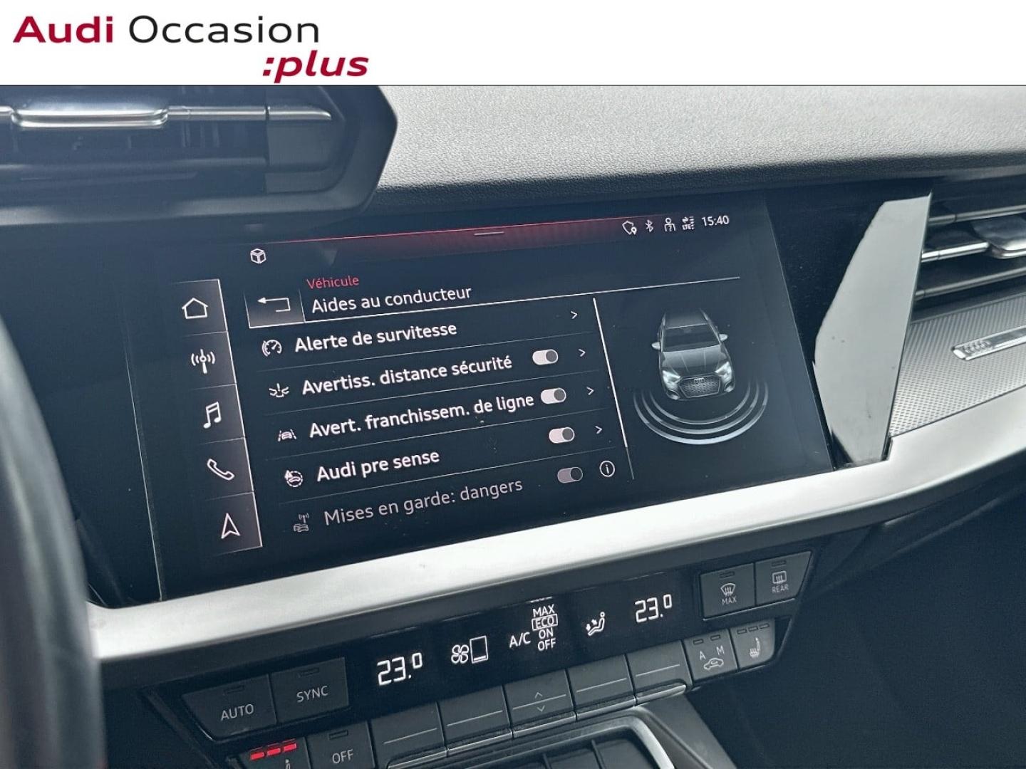 Voitures occasions Audi A3 Sportback Design Luxe Vélizy-Villacoublay