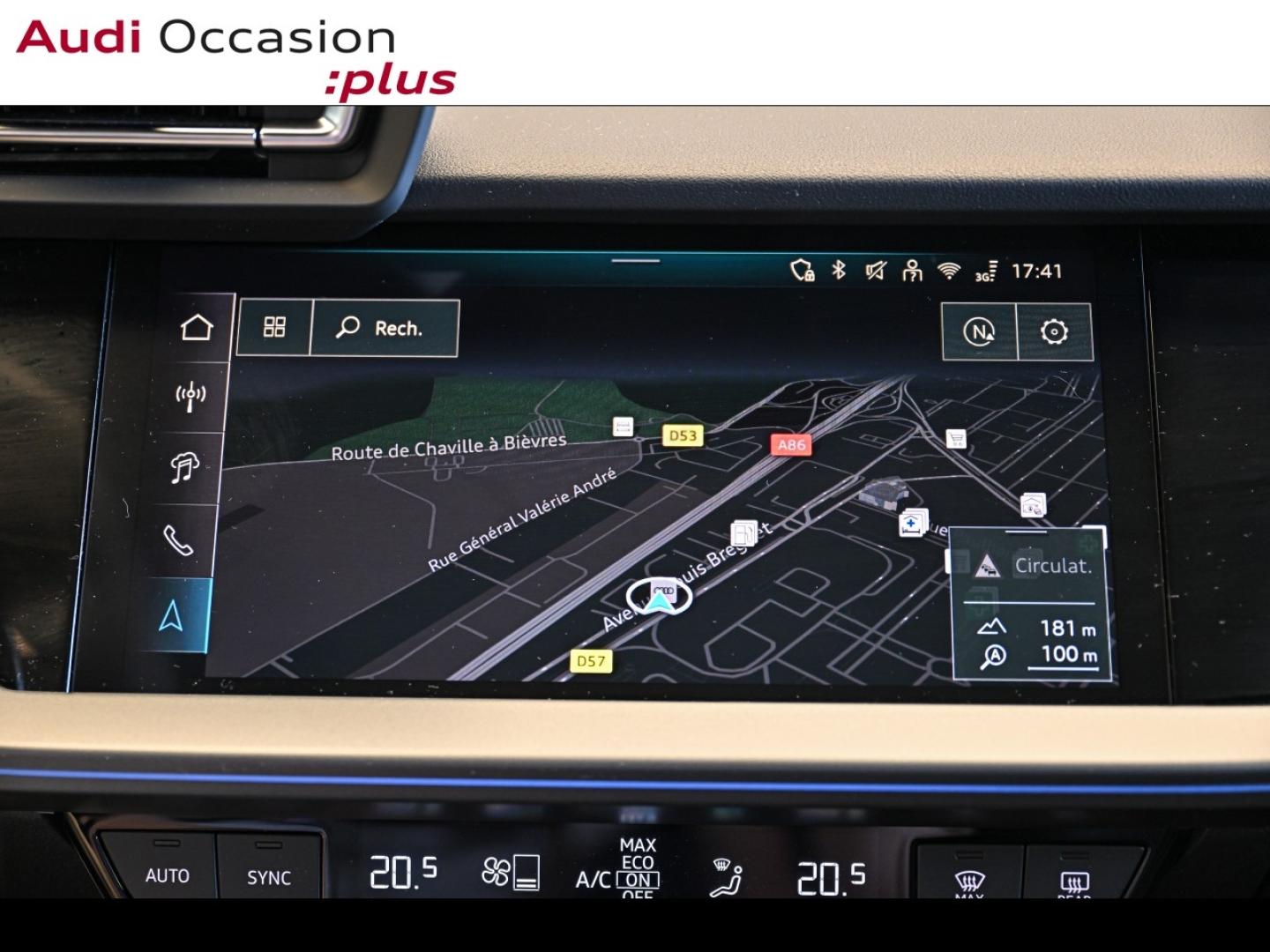 Voitures occasions Audi A3 Sportback S line Vélizy-Villacoublay