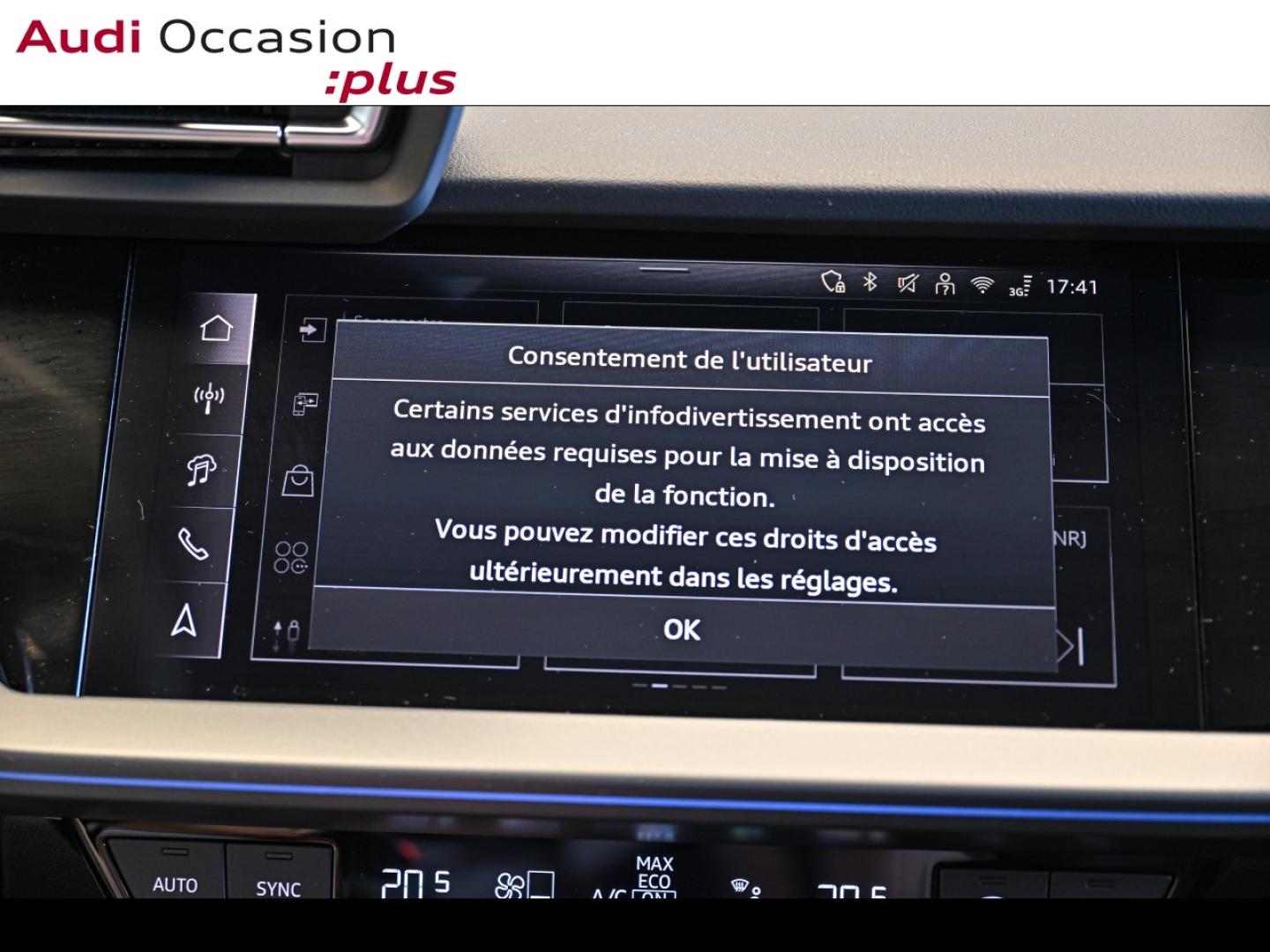 Voitures occasions Audi A3 Sportback S line Vélizy-Villacoublay