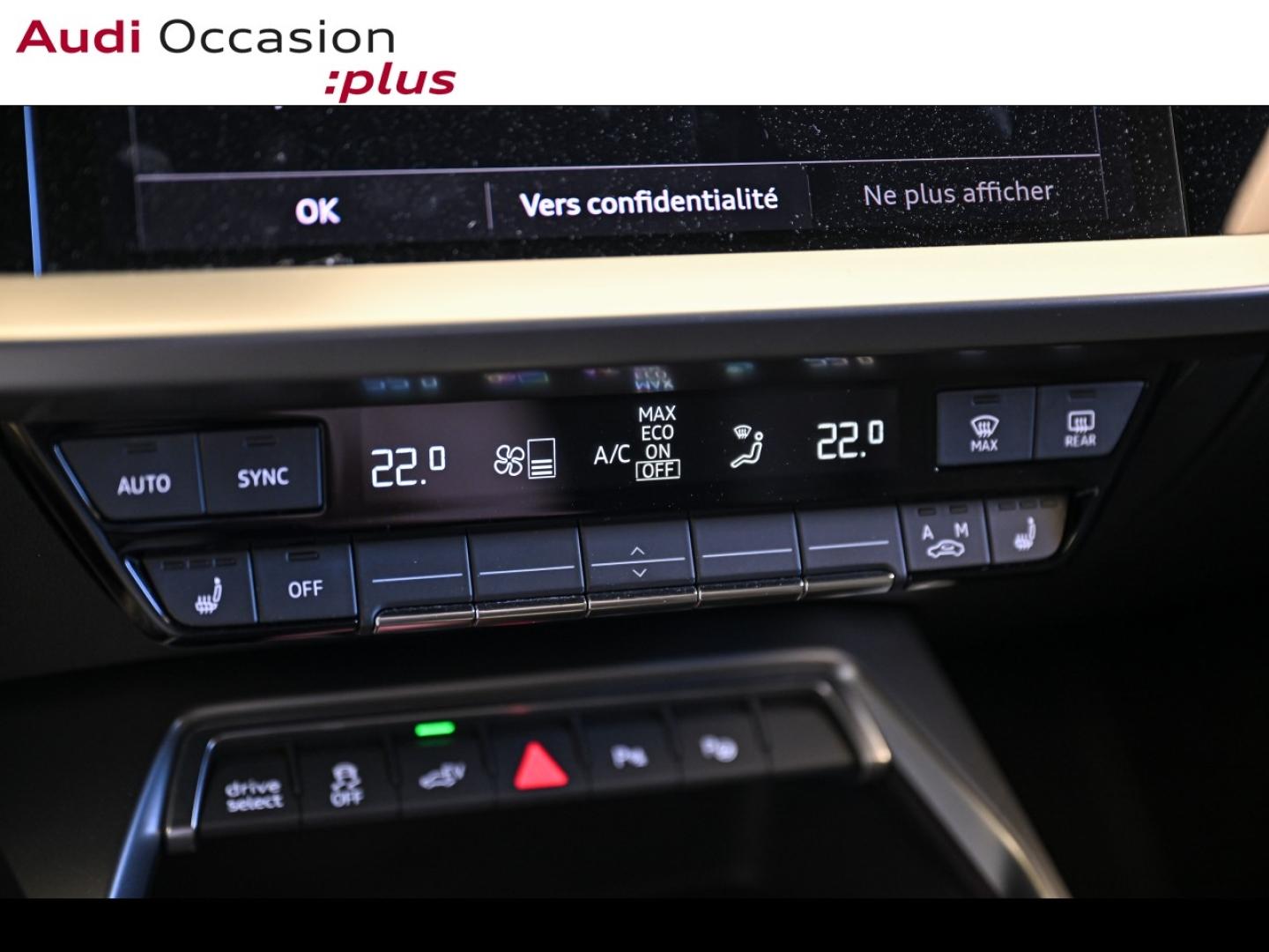 Voitures occasions Audi A3 Sportback S line Vélizy-Villacoublay