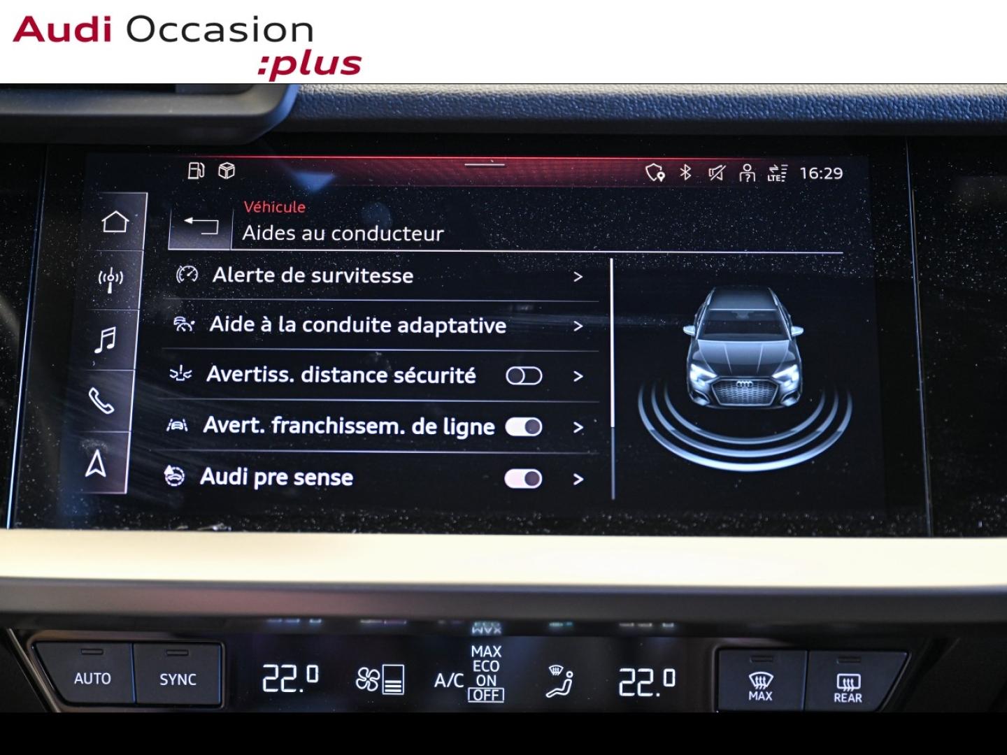 Voitures occasions Audi A3 Sportback S line Vélizy-Villacoublay