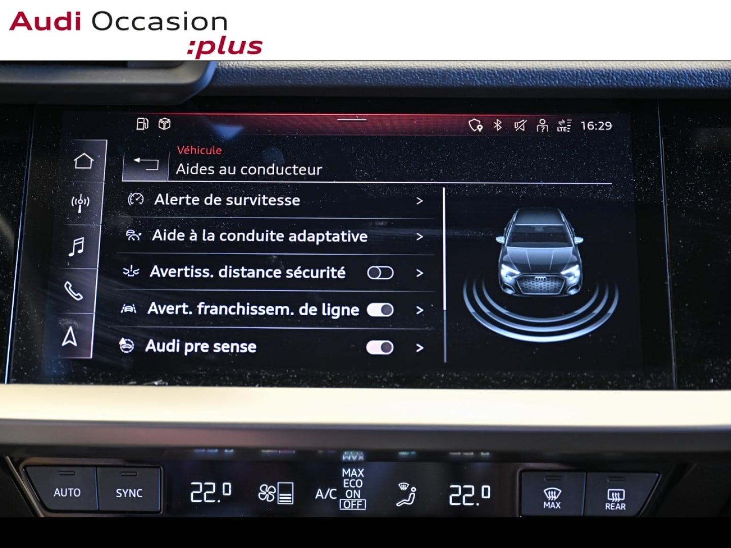 Voitures occasions Audi A3 Sportback S line Vélizy-Villacoublay