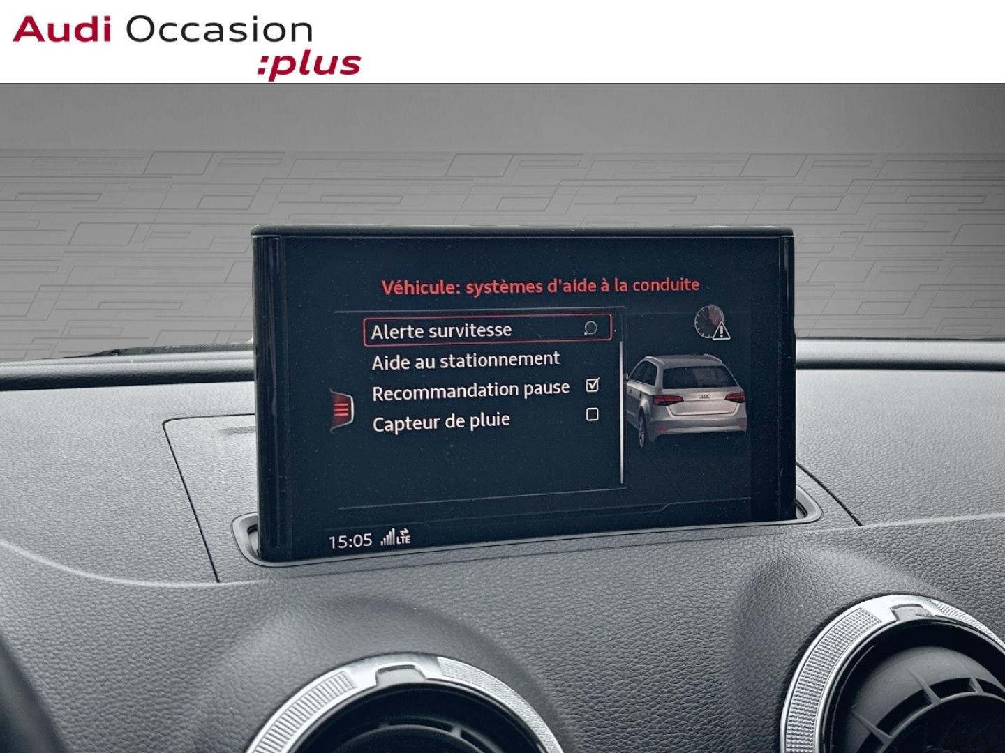 Voitures occasions Audi A3 Sportback Design Vélizy-Villacoublay