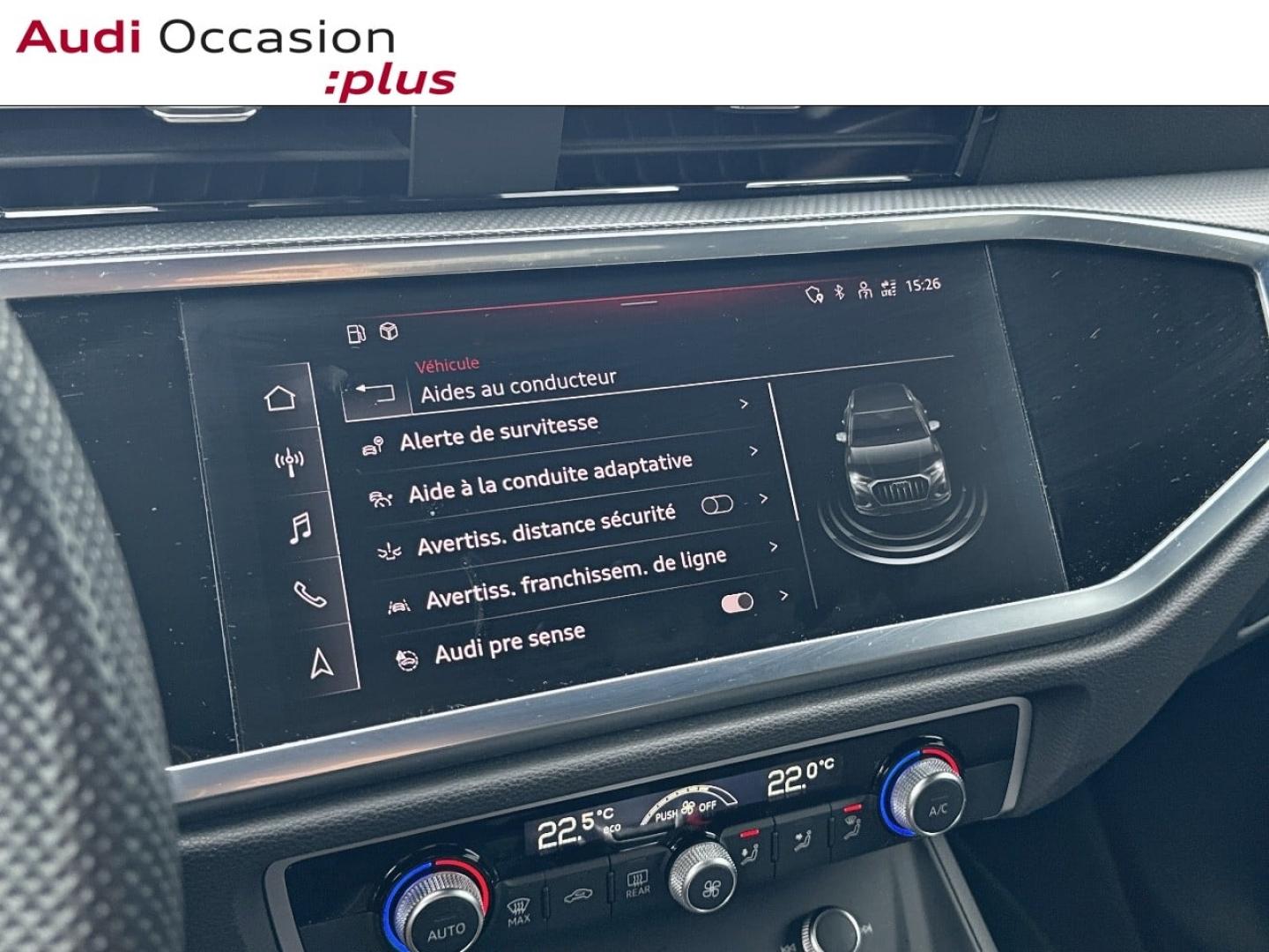 Voitures occasions Audi Q3 S line Vélizy-Villacoublay