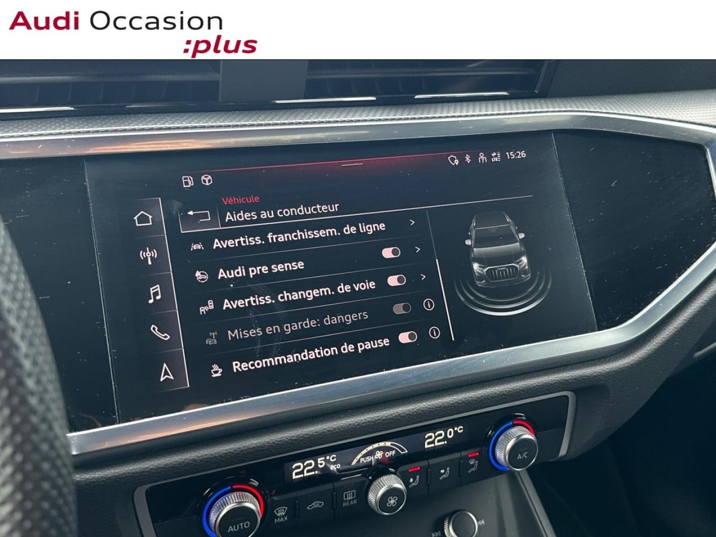 Voitures occasions Audi Q3 S line Vélizy-Villacoublay