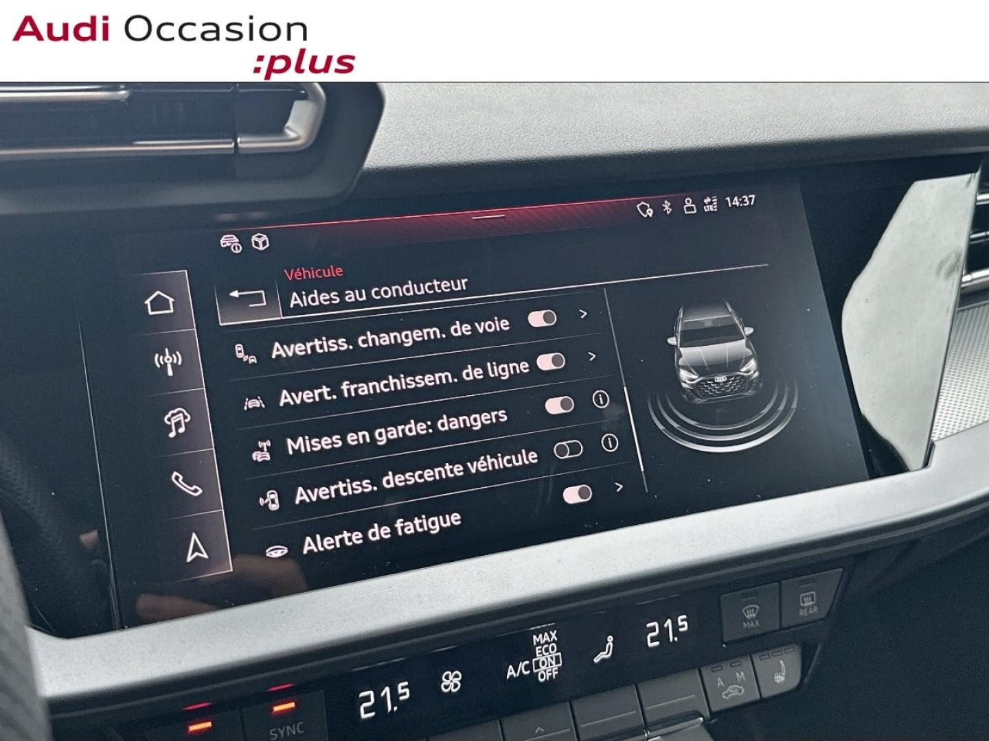 Voitures occasions Audi A3 Sportback S line Vélizy-Villacoublay