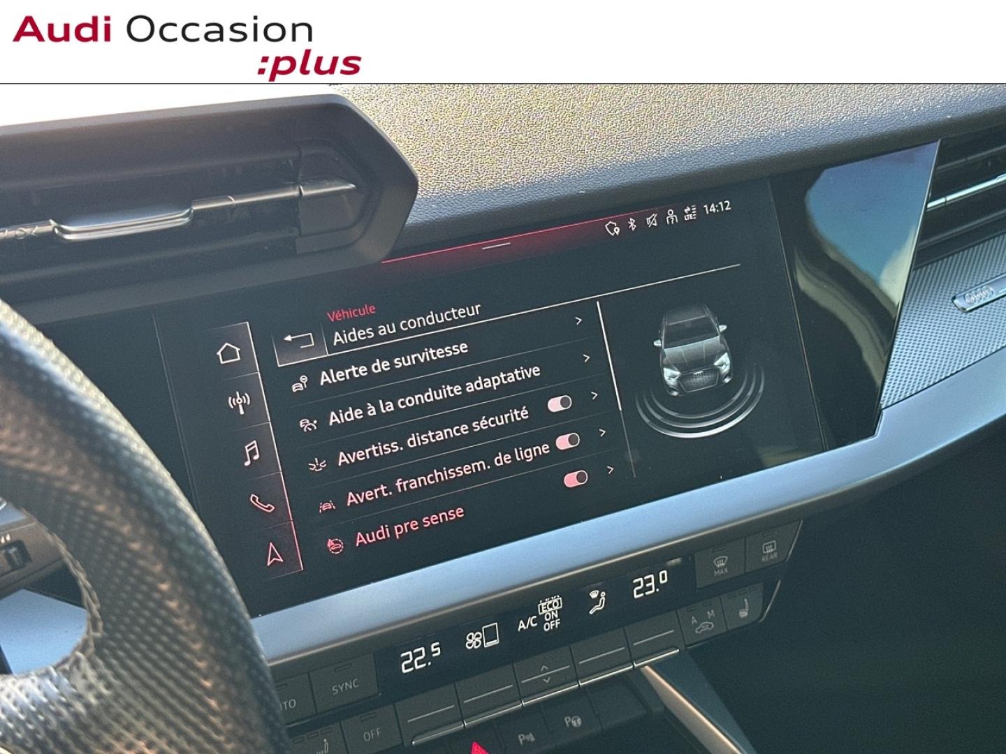 Voitures occasions Audi A3 Berline S line Vélizy-Villacoublay