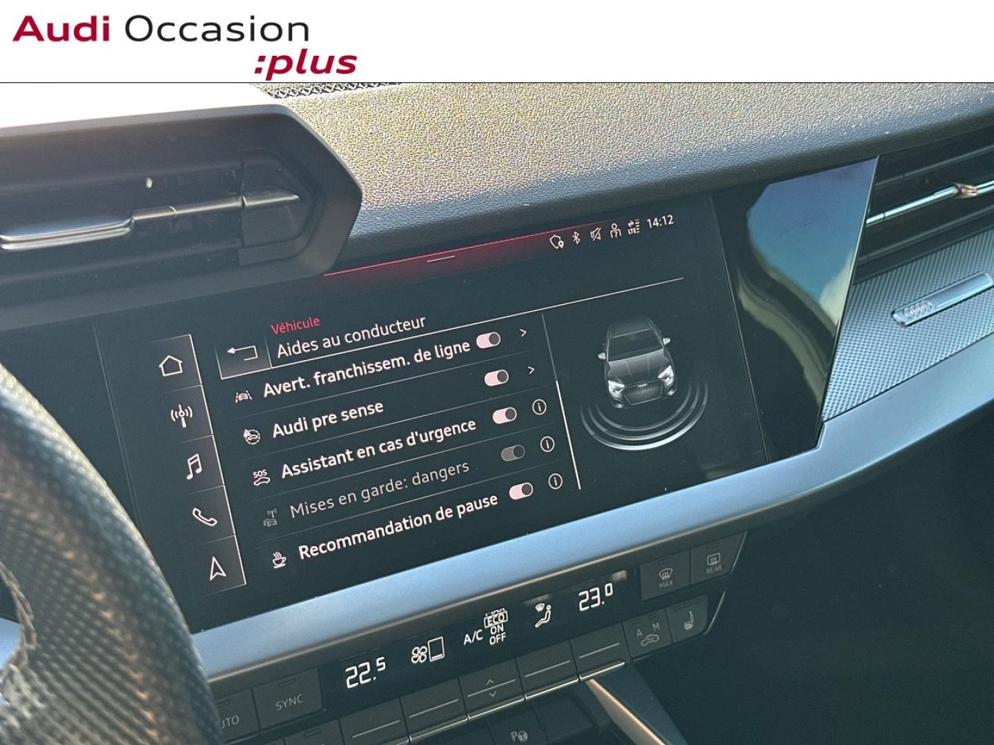 Voitures occasions Audi A3 Berline S line Vélizy-Villacoublay