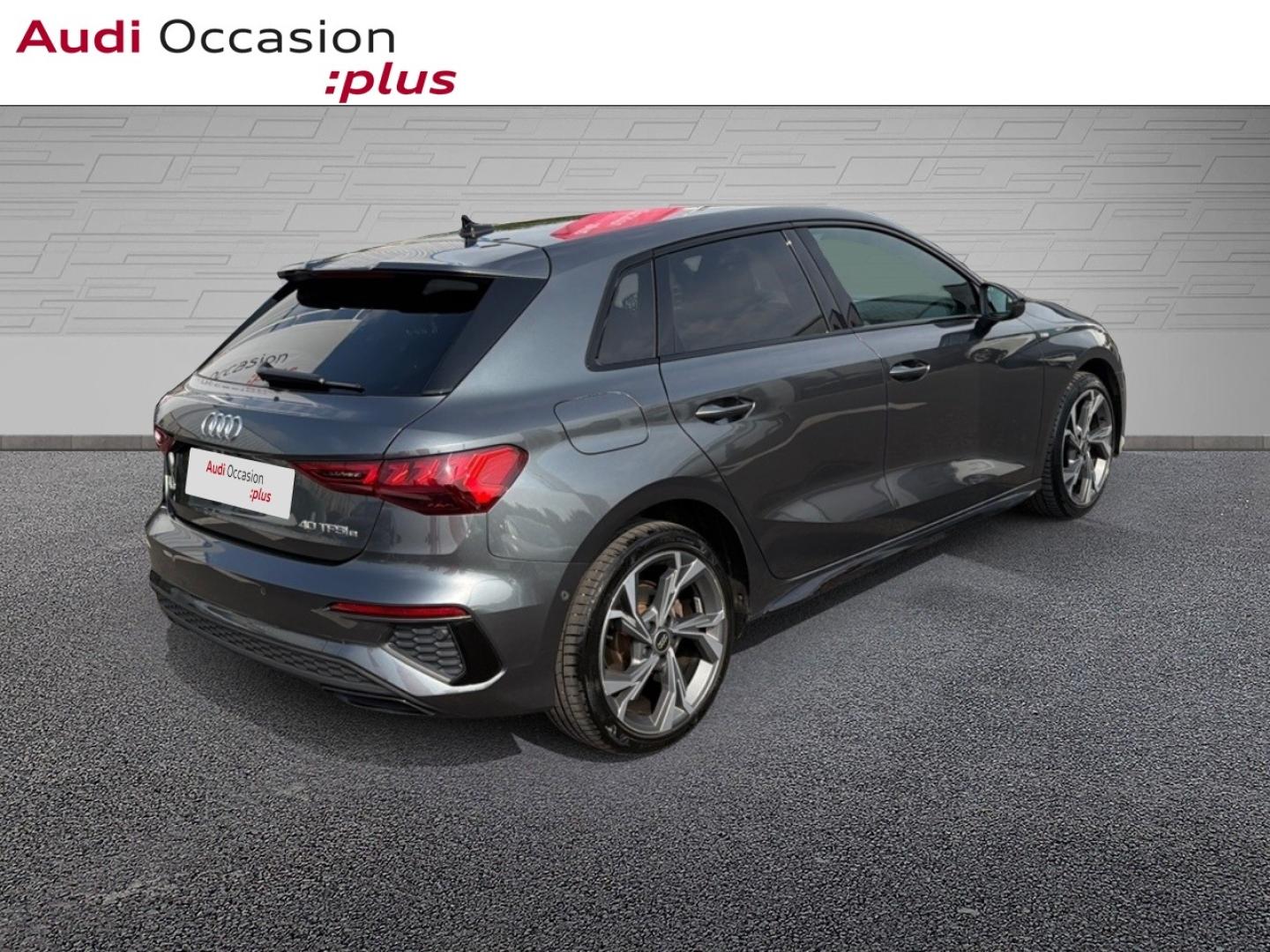 Voitures occasions Audi A3 Sportback S line Rivery