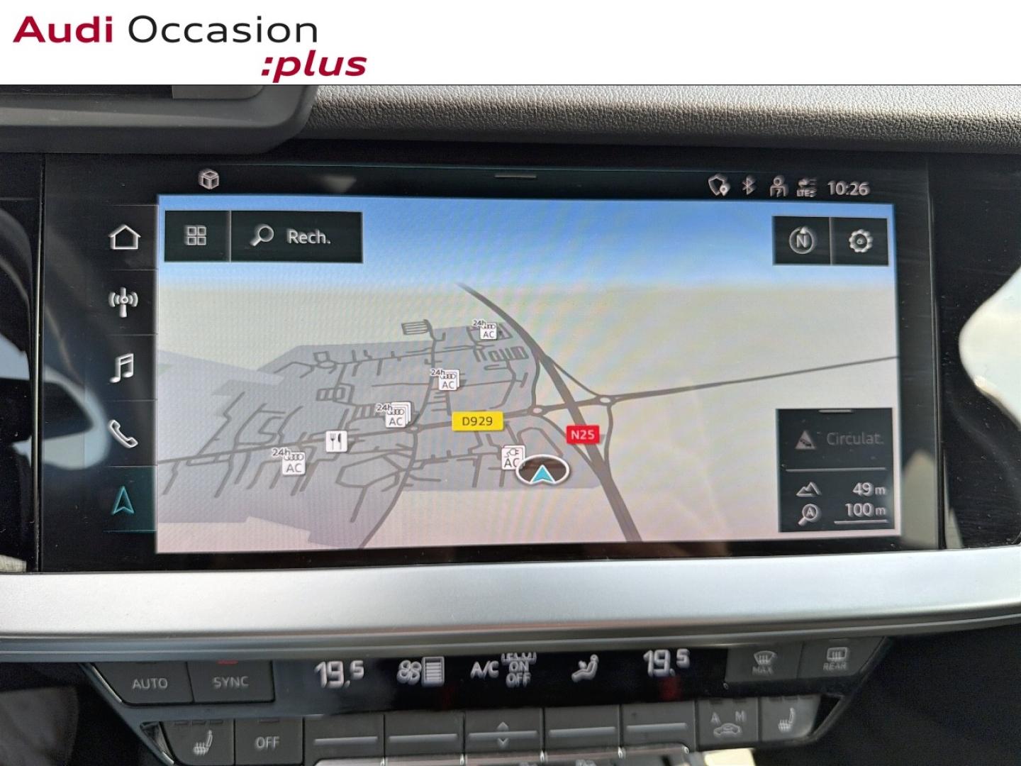 Voitures occasions Audi A3 Sportback S line Rivery