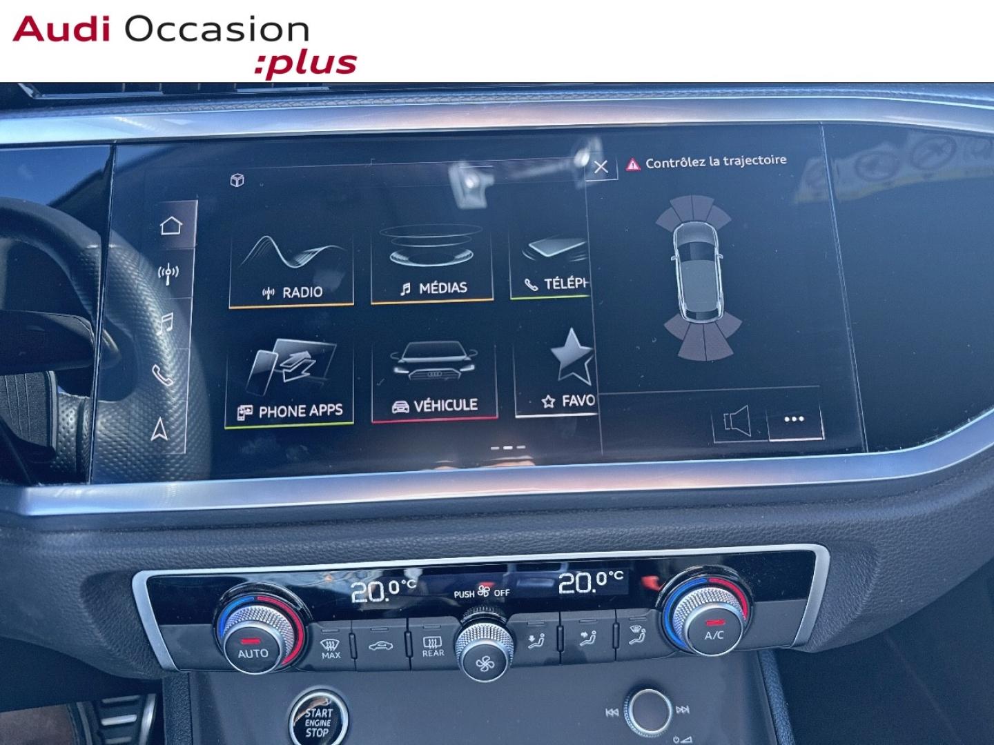 Voitures occasions Audi Q3 Sportback S line Rivery