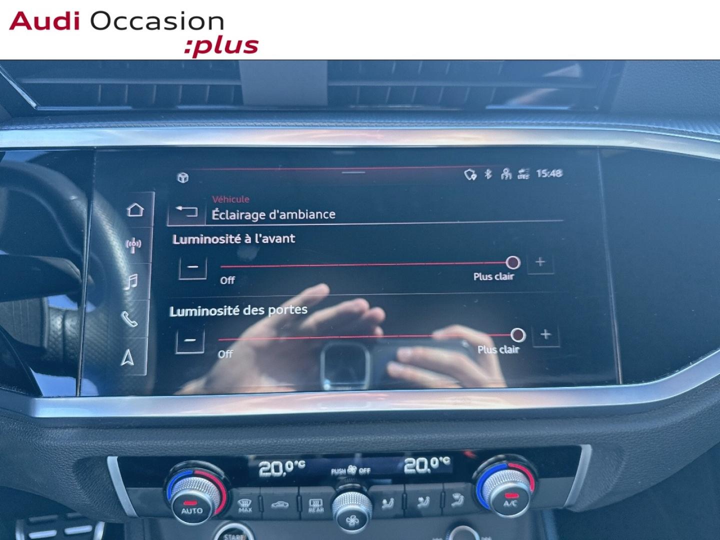 Voitures occasions Audi Q3 Sportback S line Rivery