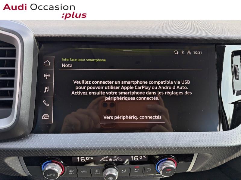 Voitures occasions Audi A1 Sportback Advanced Rivery