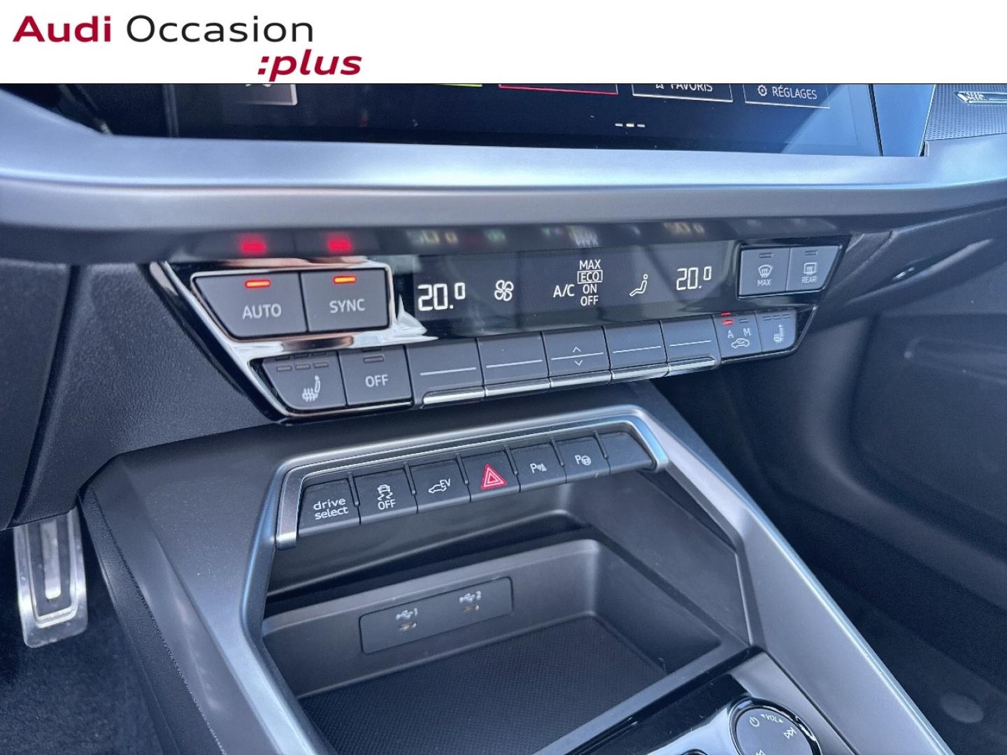 Voitures occasions Audi A3 Sportback S line Rivery