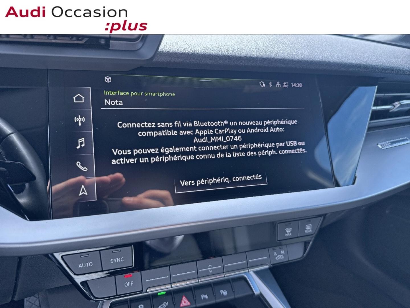 Voitures occasions Audi A3 Sportback Business line Rivery