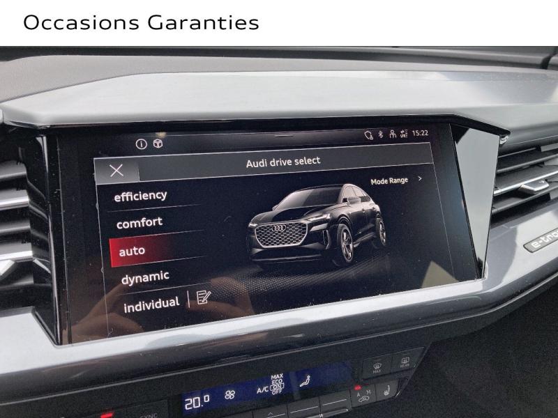 Voitures occasions Audi Q4 Sportback e-tron S line Rivery
