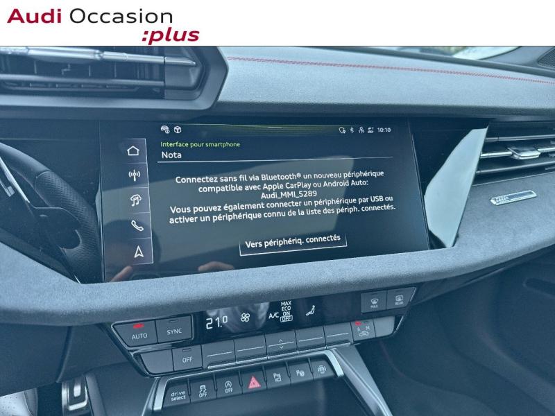 Voitures occasions Audi A3 Sportback S line Rivery