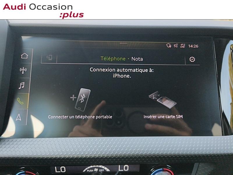 Voitures occasions Audi A1 Sportback Design luxe Rivery