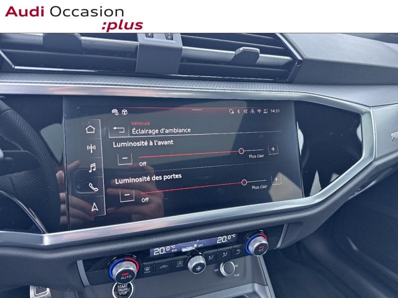 Voitures occasions Audi Q3 Sportback S line Rivery