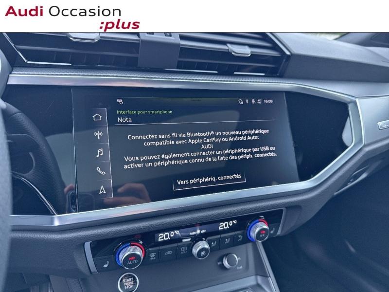 Voitures occasions Audi Q3 Sportback S line Rivery
