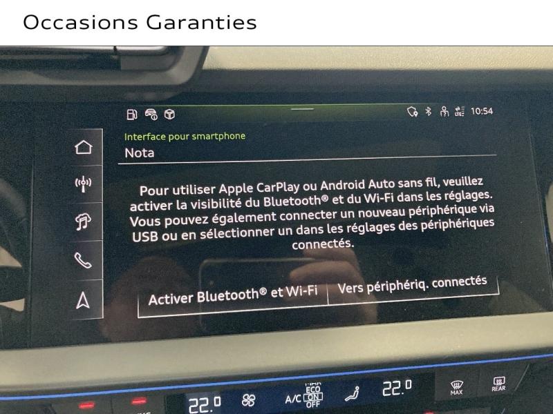 Voitures occasions Audi A3 Sportback S line Rivery